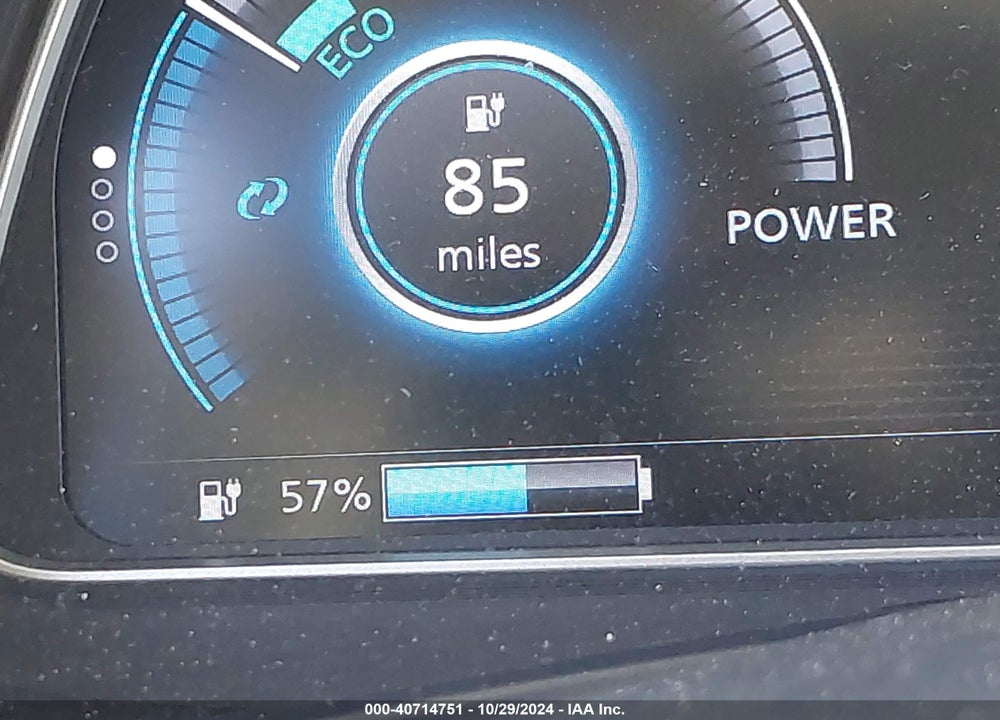 2021 NISSAN LEAF SV 40 KWH VIN: 1N4AZ1CV6MC550644