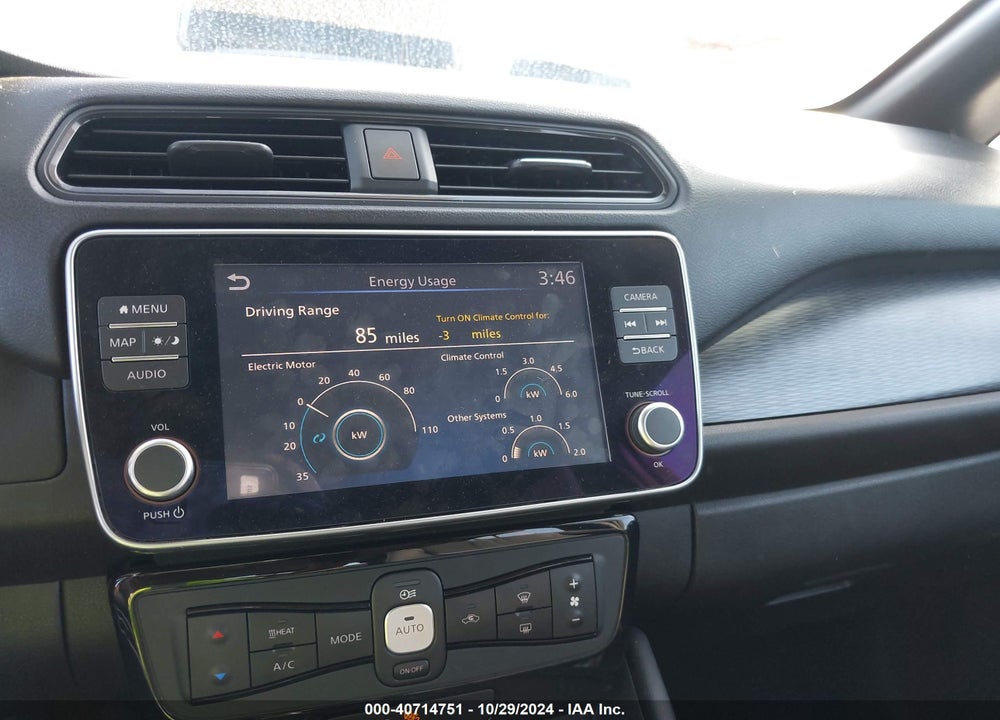 2021 NISSAN LEAF SV 40 KWH VIN: 1N4AZ1CV6MC550644