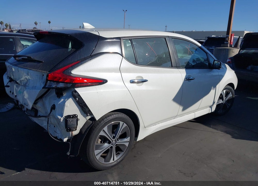 2021 NISSAN LEAF SV 40 KWH VIN: 1N4AZ1CV6MC550644