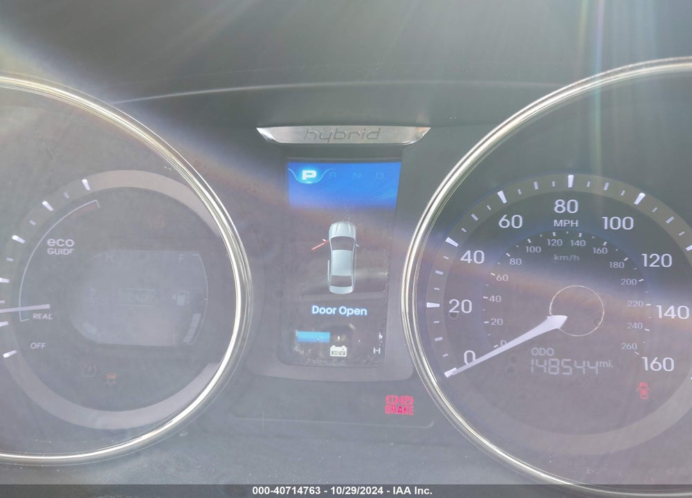 2012 HYUNDAI SONATA HYBRID VIN: KMHEC4A47CA023176