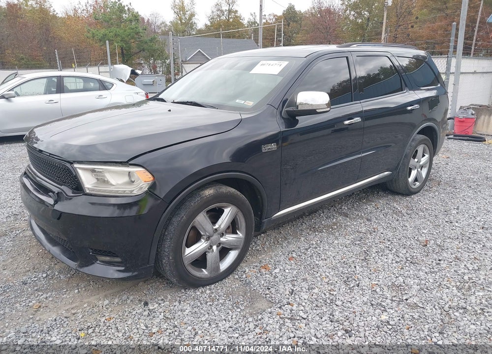 2011 DODGE DURANGO CITADEL VIN: 1D4SD5GT4BC681391