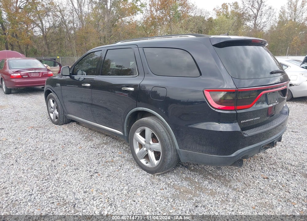 2011 DODGE DURANGO CITADEL VIN: 1D4SD5GT4BC681391