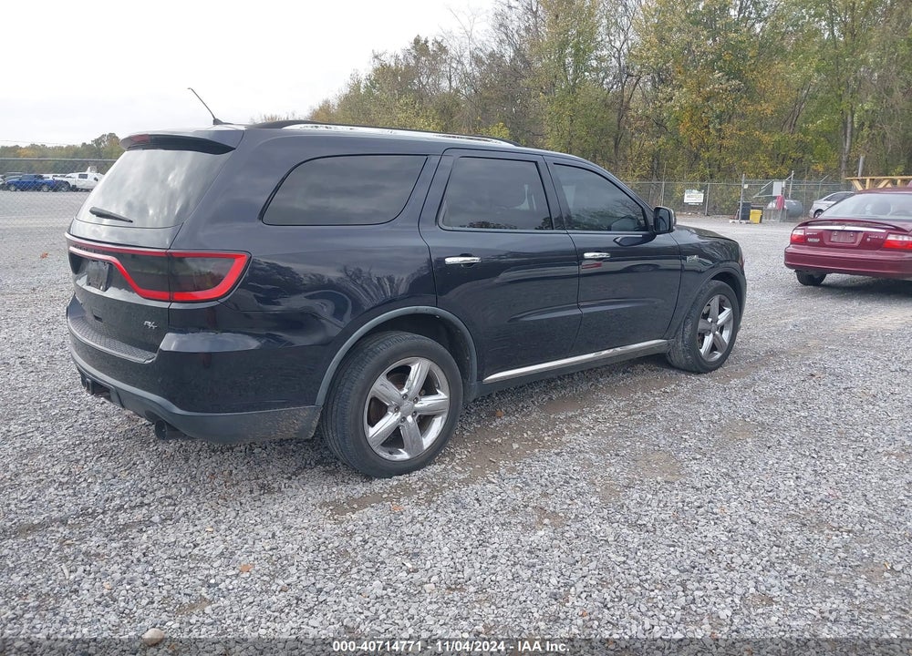 2011 DODGE DURANGO CITADEL VIN: 1D4SD5GT4BC681391