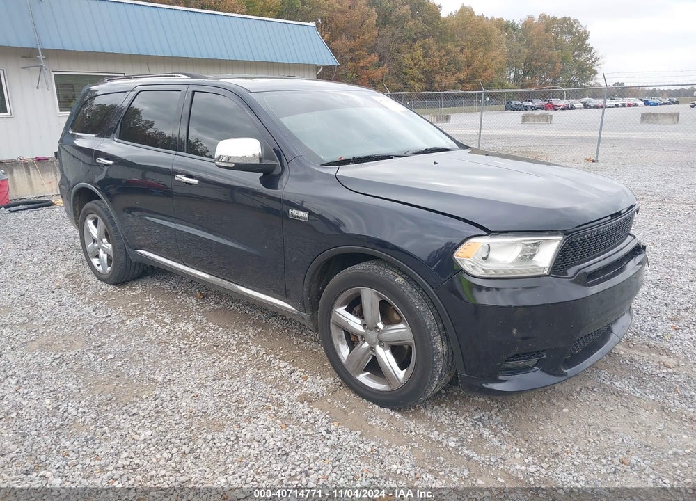 2011 DODGE DURANGO CITADEL VIN: 1D4SD5GT4BC681391