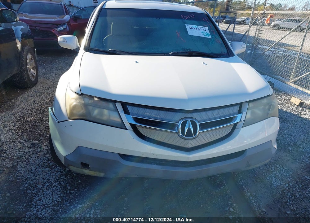 2007 ACURA MDX VIN: 2HNYD28287H539118