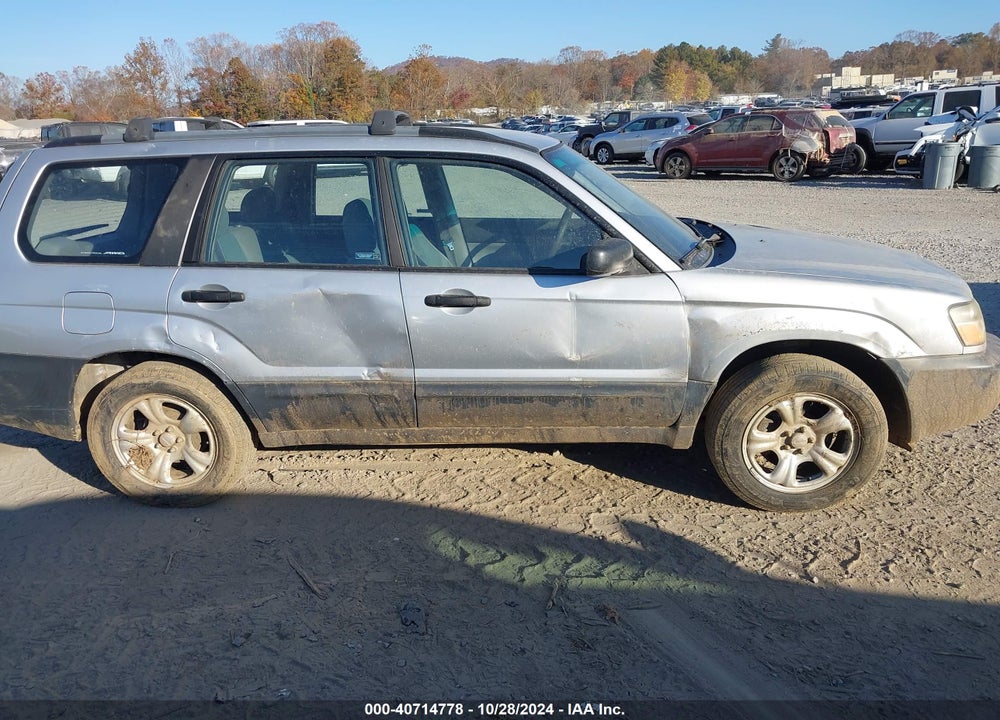 2005 SUBARU FORESTER 2.5X VIN: JF1SG63615G744928