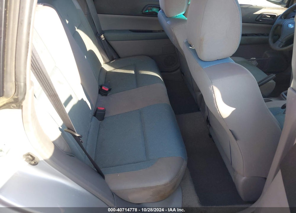 2005 SUBARU FORESTER 2.5X VIN: JF1SG63615G744928