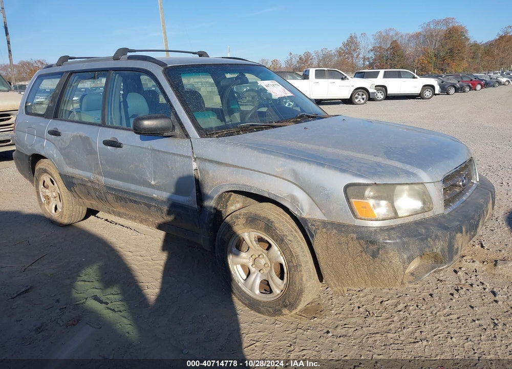 2005 SUBARU FORESTER 2.5X VIN: JF1SG63615G744928