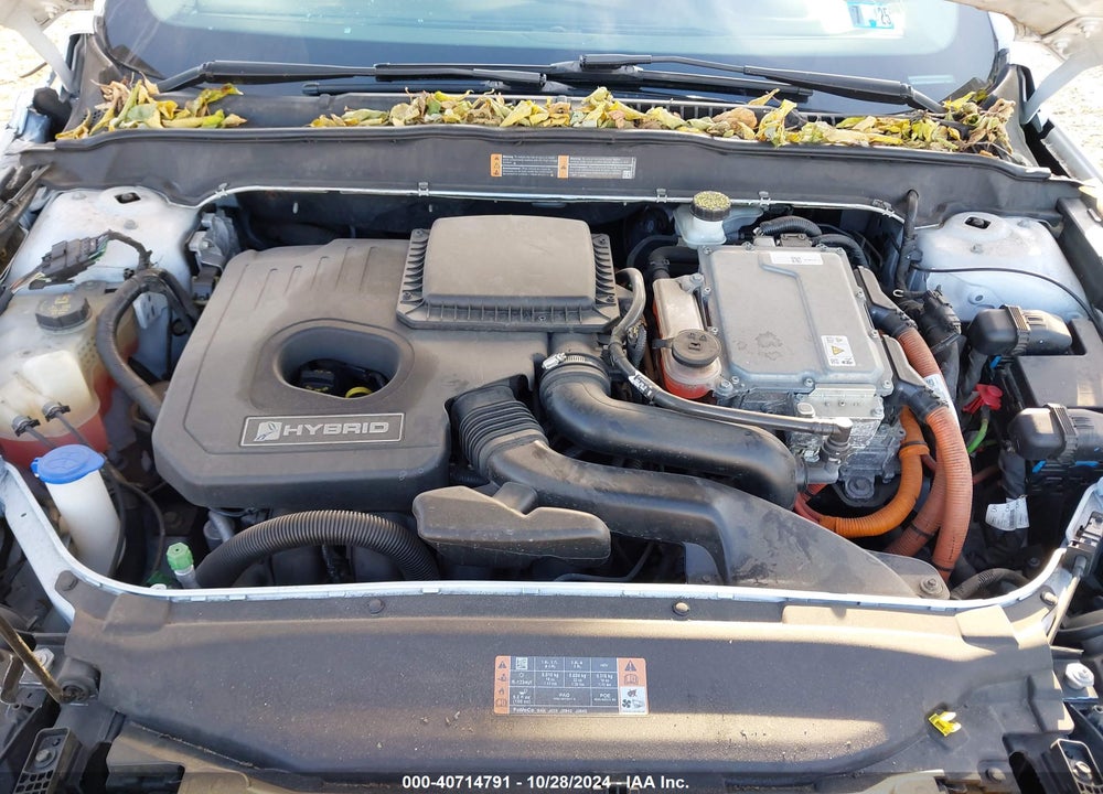 2017 FORD FUSION HYBRID SE VIN: 3FA6P0LU0HR384917