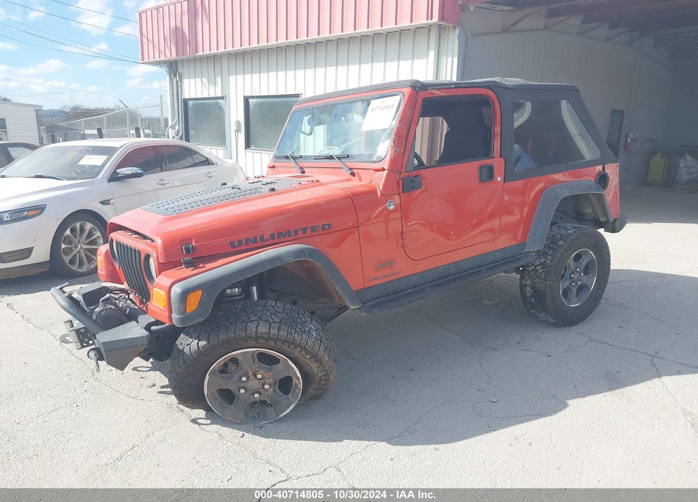 2005 JEEP WRANGLER UNLIMITED VIN: 1J4FA44S55P303973