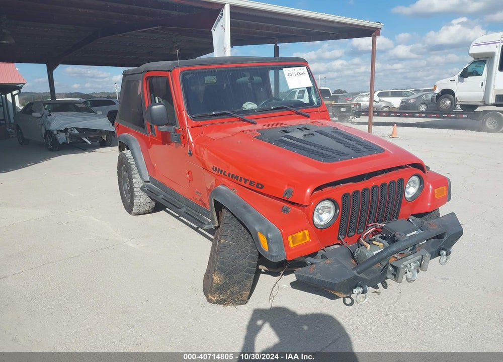 2005 JEEP WRANGLER UNLIMITED VIN: 1J4FA44S55P303973
