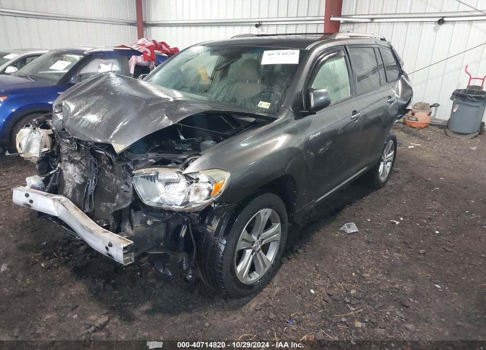 2008 TOYOTA HIGHLANDER SPORT VIN: JTEES43A882011884