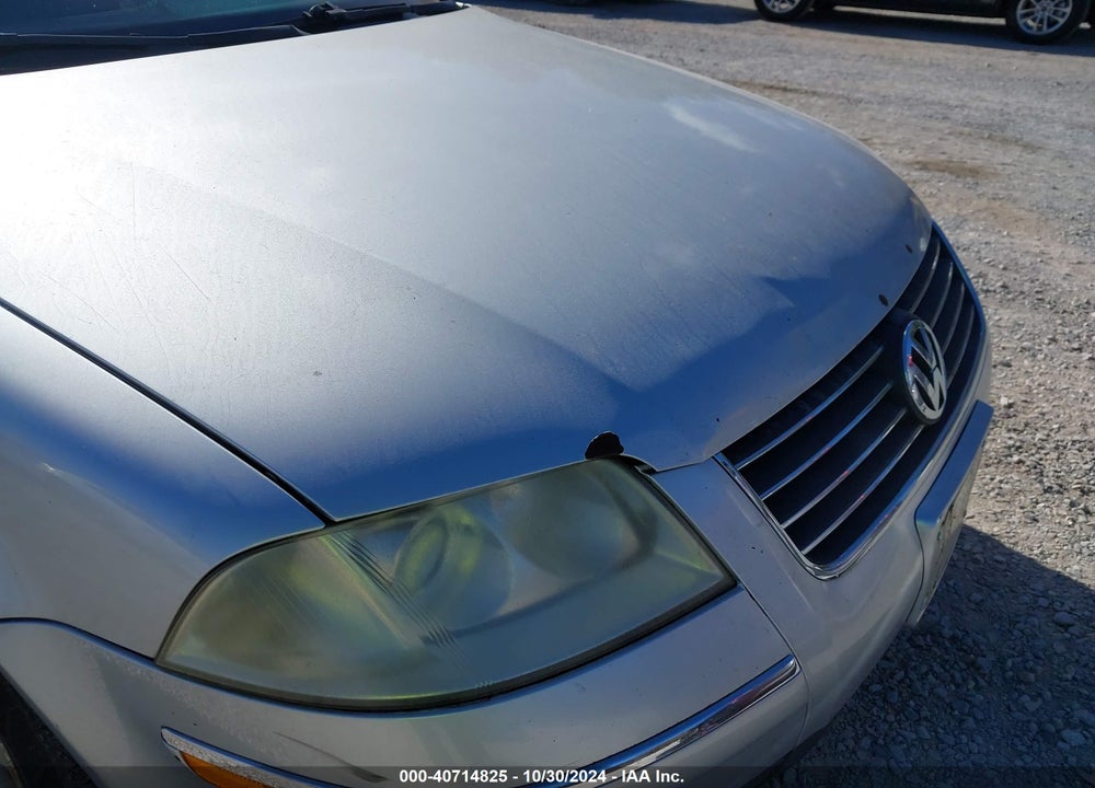 2002 VOLKSWAGEN PASSAT GLS VIN: WVWPD63B62P454556