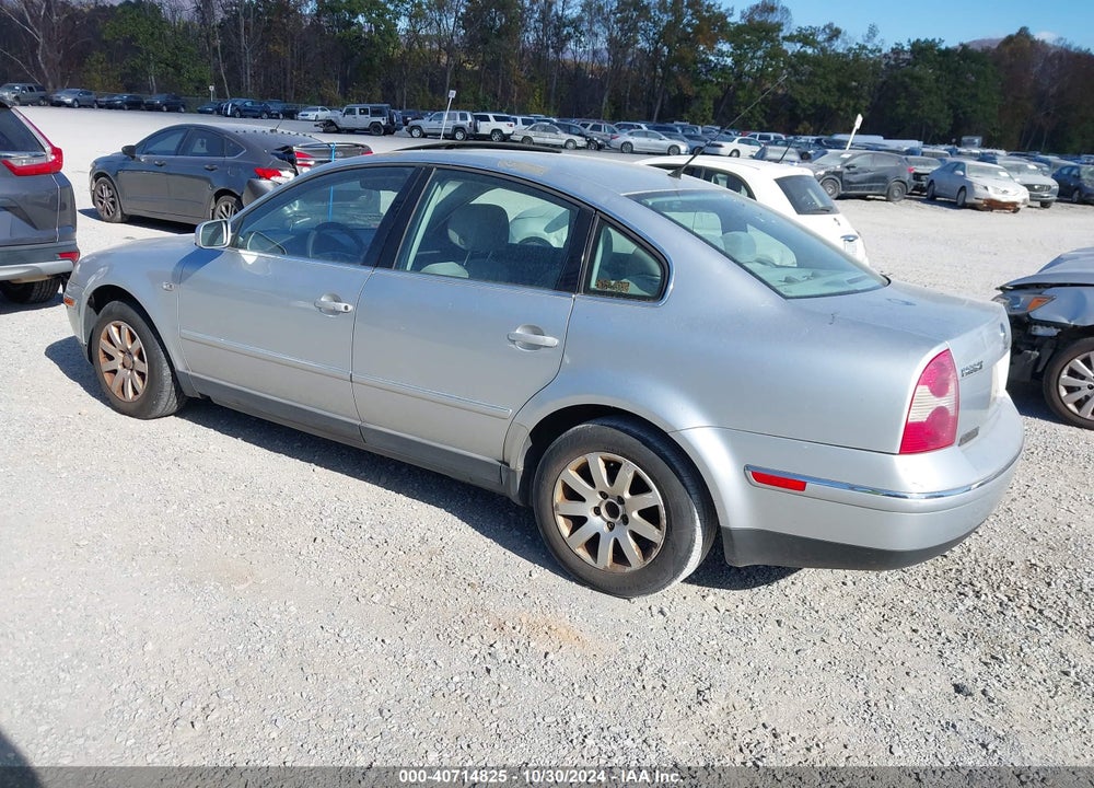 2002 VOLKSWAGEN PASSAT GLS VIN: WVWPD63B62P454556