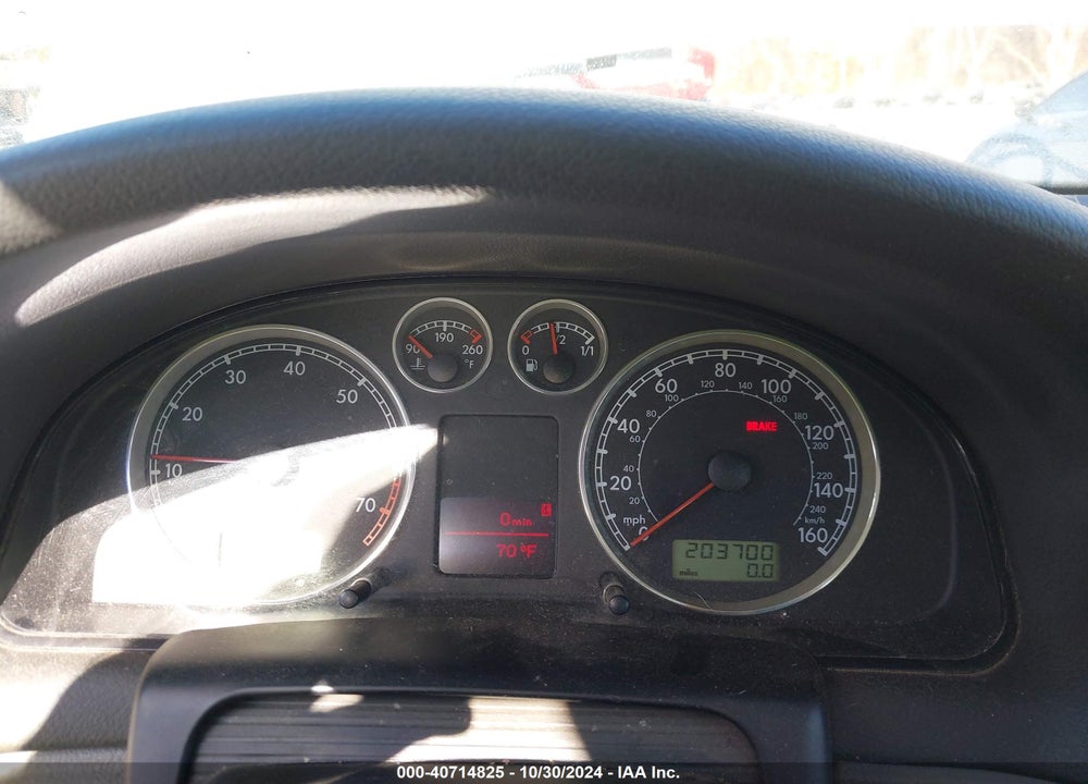 2002 VOLKSWAGEN PASSAT GLS VIN: WVWPD63B62P454556