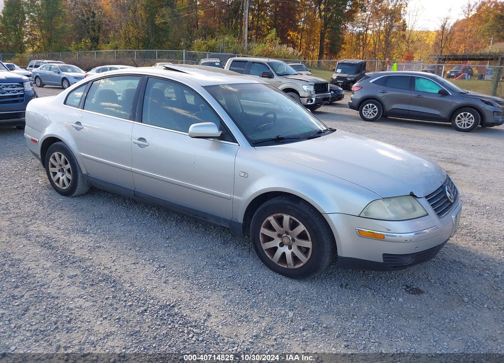 2002 VOLKSWAGEN PASSAT GLS VIN: WVWPD63B62P454556