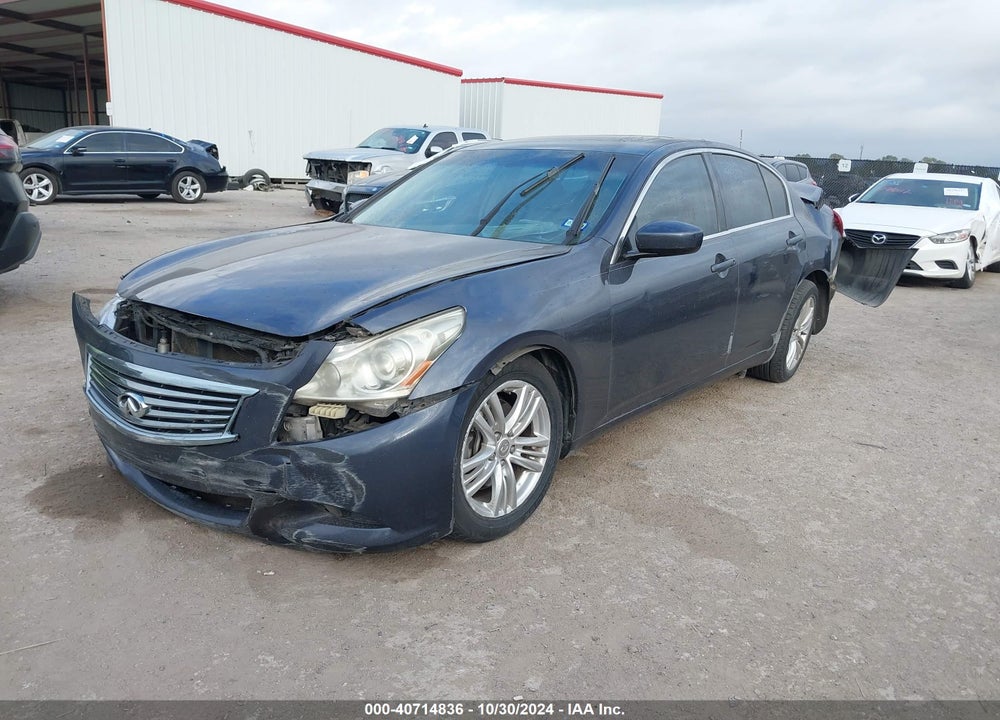 2012 INFINITI G25 JOURNEY VIN: JN1DV6AP8CM700222