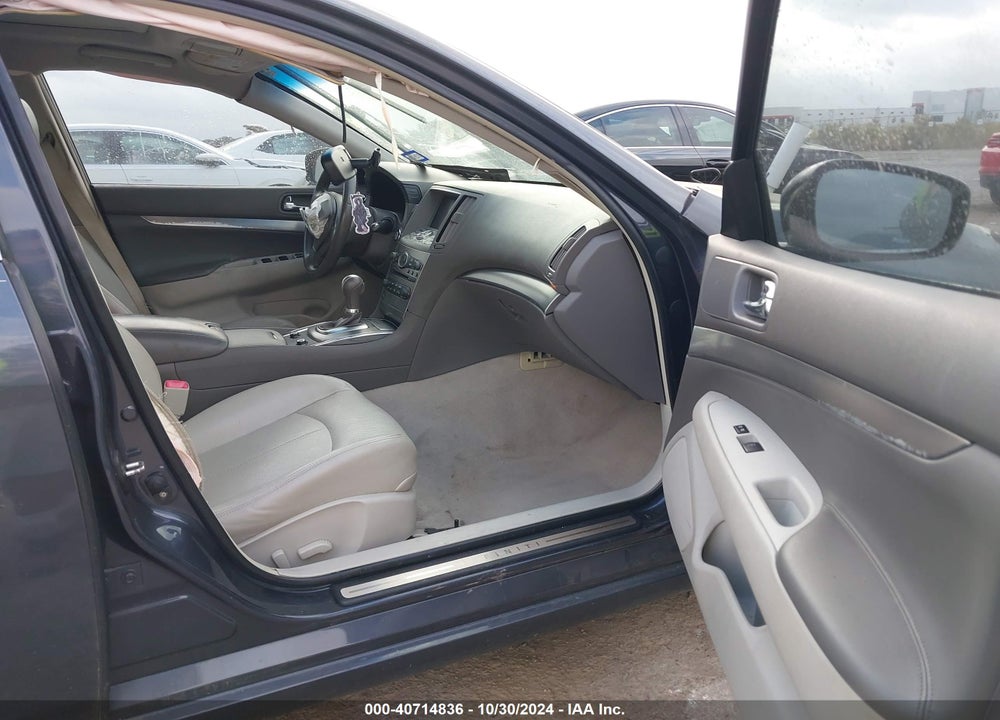 2012 INFINITI G25 JOURNEY VIN: JN1DV6AP8CM700222