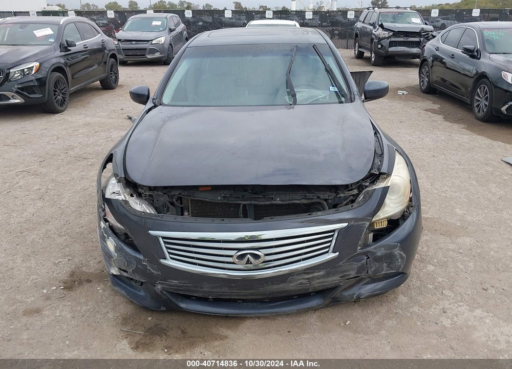2012 INFINITI G25 JOURNEY VIN: JN1DV6AP8CM700222