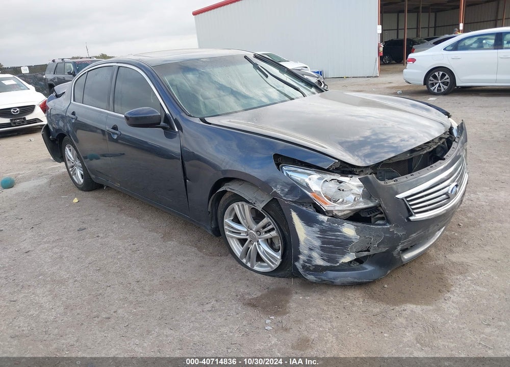 2012 INFINITI G25 JOURNEY VIN: JN1DV6AP8CM700222