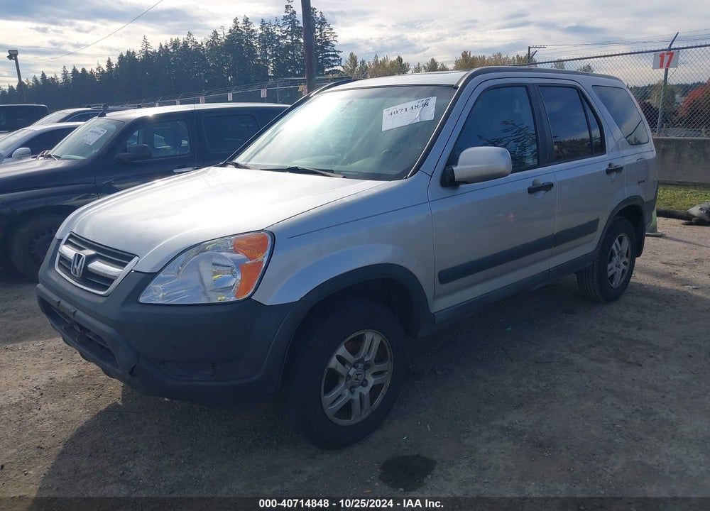 2002 HONDA CR-V EX VIN: JHLRD78892C020251