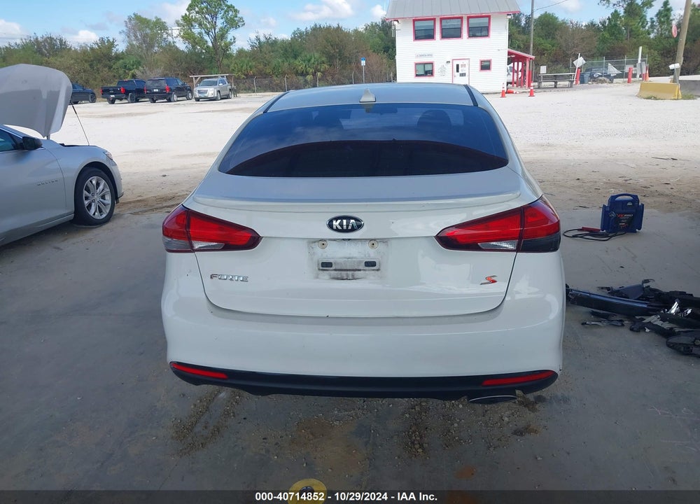 2017 KIA FORTE S VIN: 3KPFL4A73HE109334
