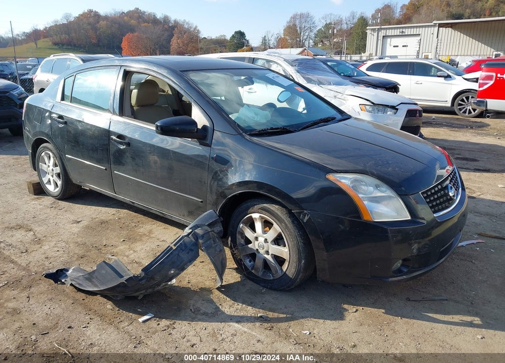 2008 NISSAN SENTRA 2.0SL VIN: 3N1AB61E48L748361