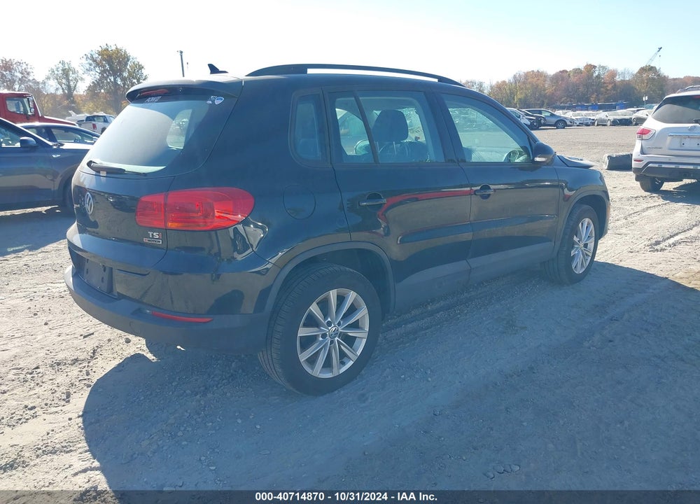 2018 VOLKSWAGEN TIGUAN LIMITED VIN: WVGBV7AX8JK000456