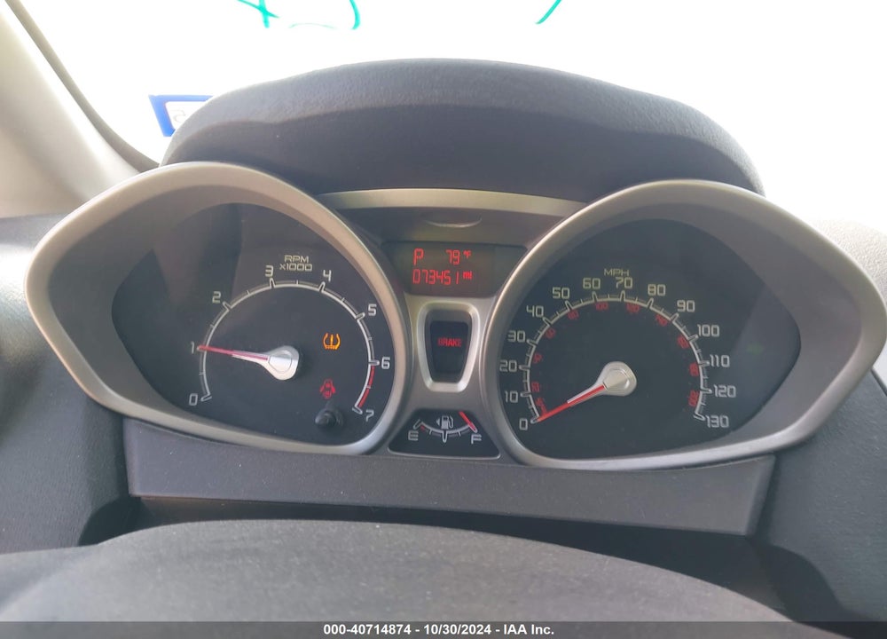 2011 FORD FIESTA SE VIN: 3FADP4BJ9BM145182