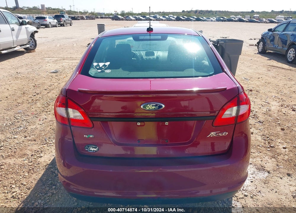 2011 FORD FIESTA SE VIN: 3FADP4BJ9BM145182