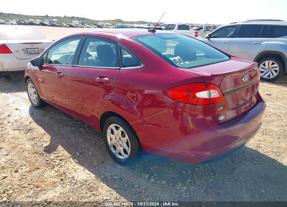 2011 FORD FIESTA SE VIN: 3FADP4BJ9BM145182