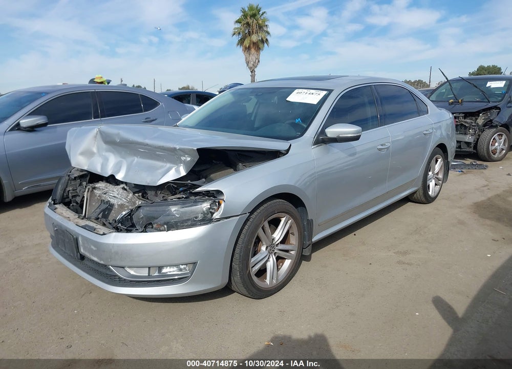 2015 VOLKSWAGEN PASSAT 2.0L TDI SEL PREMIUM VIN: 1VWCV7A31FC054055