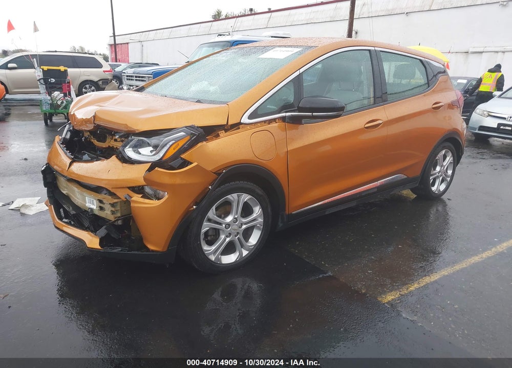2017 CHEVROLET BOLT EV LT VIN: 1G1FW6S01H4181079