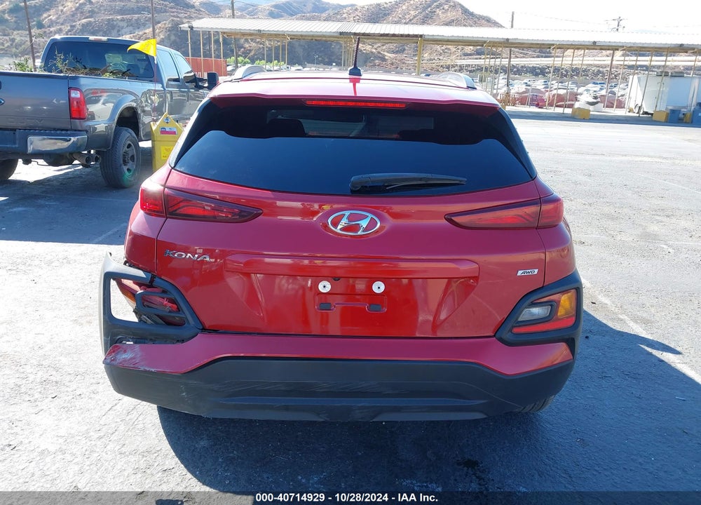 2021 HYUNDAI KONA SEL VIN: KM8K2CAA7MU735497