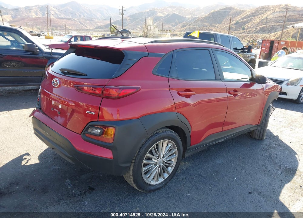 2021 HYUNDAI KONA SEL VIN: KM8K2CAA7MU735497