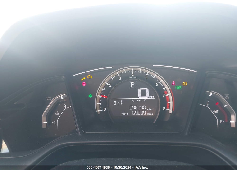 2018 HONDA CIVIC LX VIN: 2HGFC2F51JH610696
