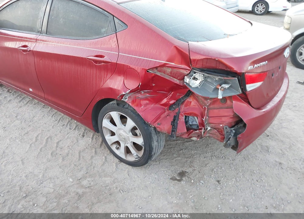2011 HYUNDAI ELANTRA LIMITED (ULSAN PLANT) VIN: KMHDH4AE6BU153923