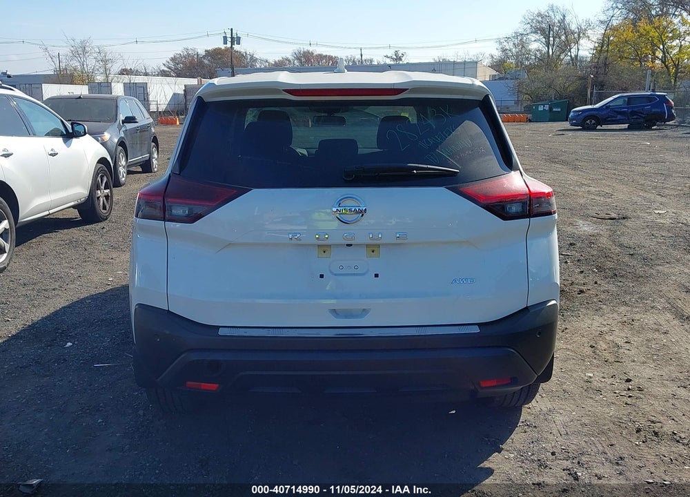2021 NISSAN ROGUE S INTELLIGENT AWD VIN: JN8AT3AB2MW222396