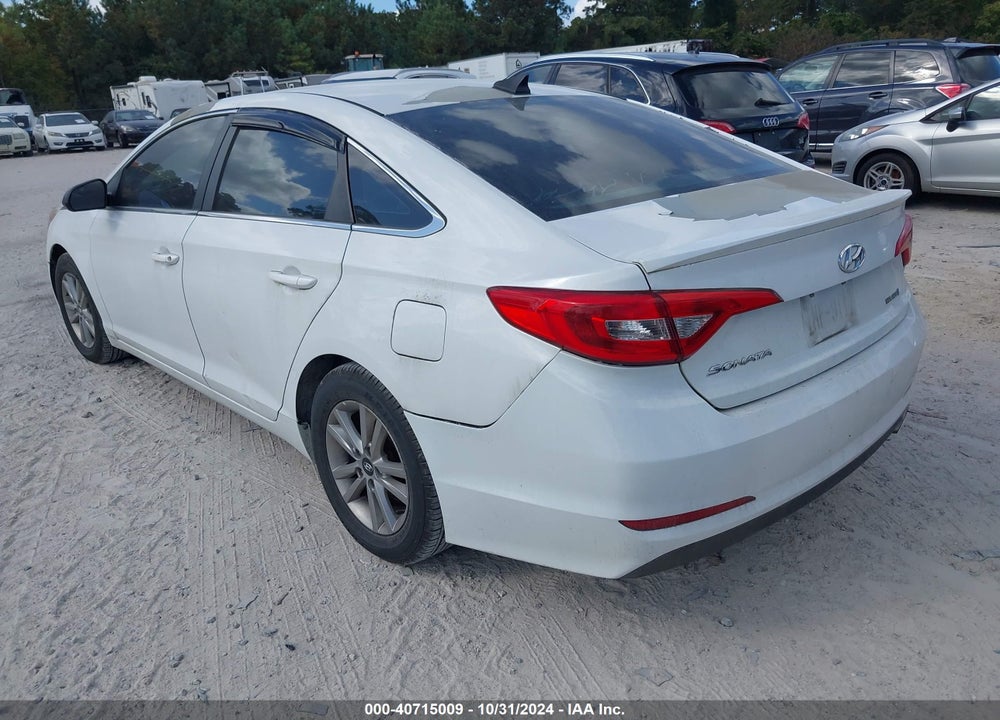 2016 HYUNDAI SONATA SE VIN: 5NPE24AF4GH318629
