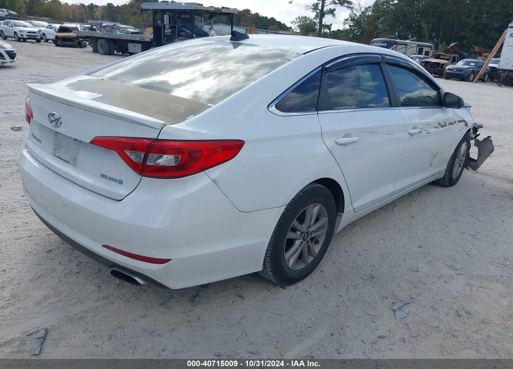 2016 HYUNDAI SONATA SE VIN: 5NPE24AF4GH318629
