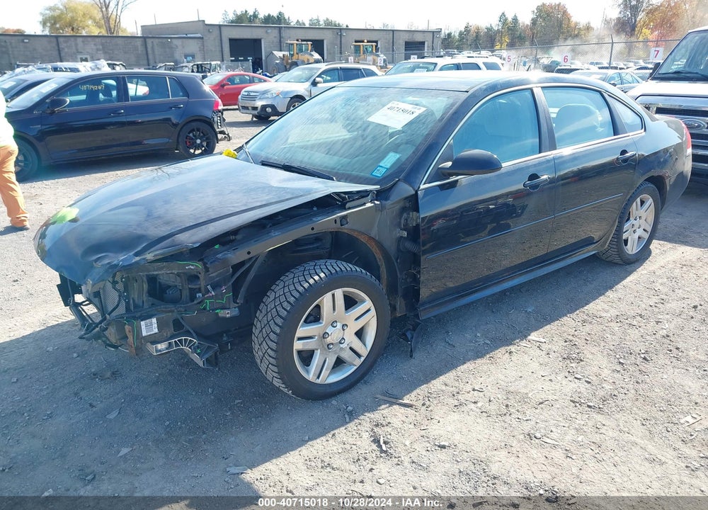 2013 CHEVROLET IMPALA LT VIN: 2G1WG5E36D1104310