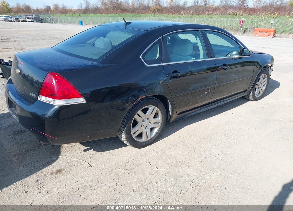 2013 CHEVROLET IMPALA LT VIN: 2G1WG5E36D1104310