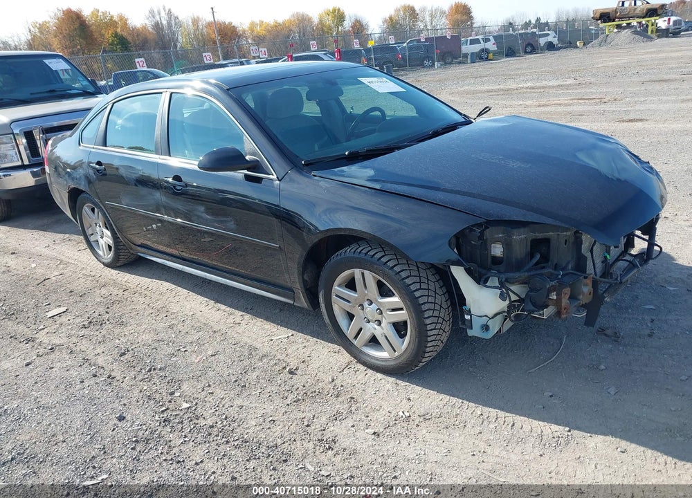 2013 CHEVROLET IMPALA LT VIN: 2G1WG5E36D1104310