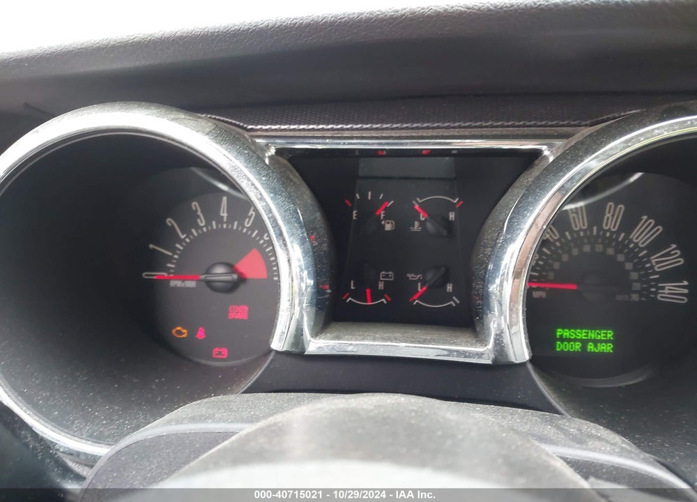 2007 FORD MUSTANG GT DELUXE/GT PREMIUM VIN: 1ZVHT82H475330309
