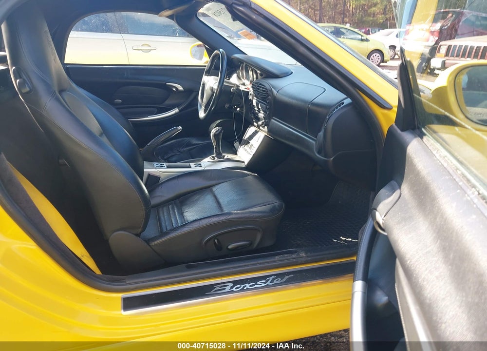 2001 PORSCHE BOXSTER VIN: WP0CA29891U622606