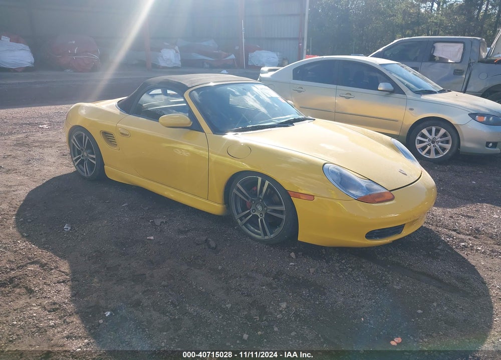 2001 PORSCHE BOXSTER VIN: WP0CA29891U622606