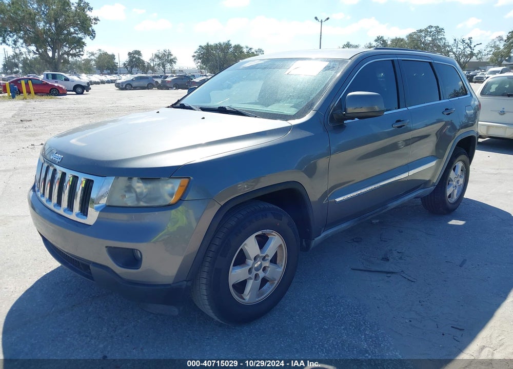 2012 JEEP GRAND CHEROKEE LAREDO VIN: 1C4RJEAG7CC201765