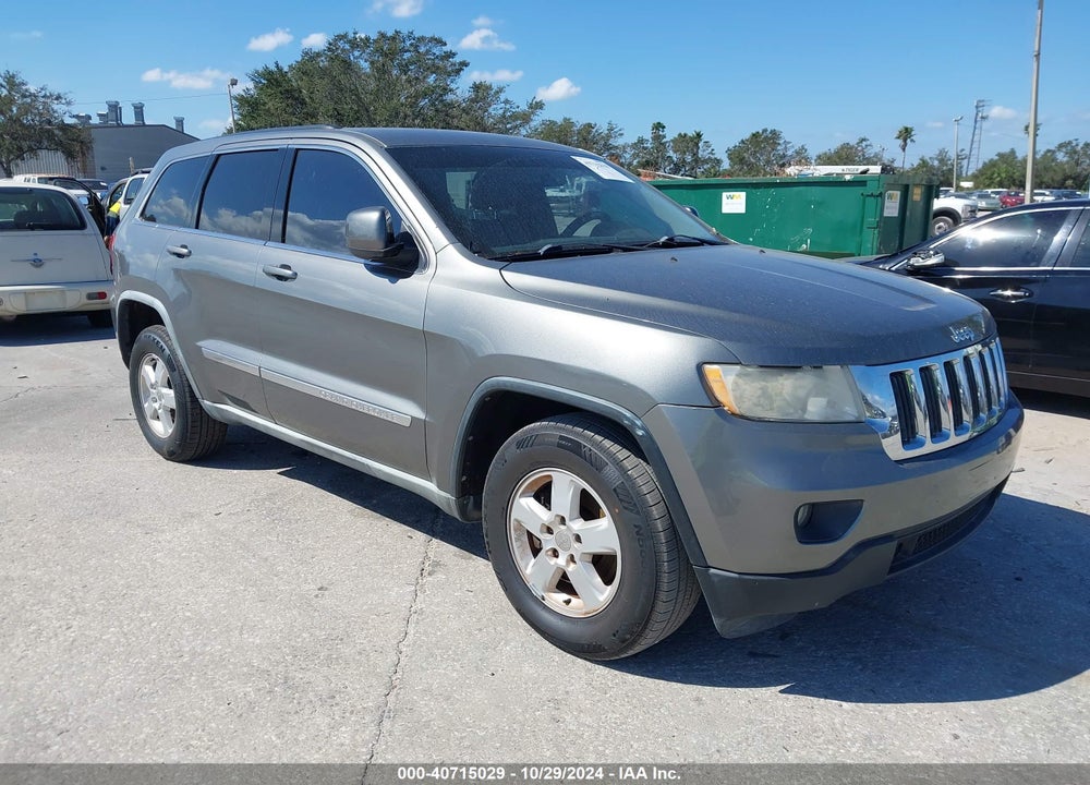 2012 JEEP GRAND CHEROKEE LAREDO VIN: 1C4RJEAG7CC201765