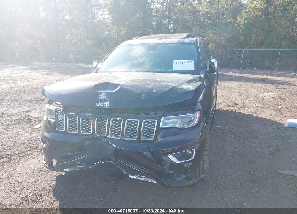 2017 JEEP GRAND CHEROKEE OVERLAND 4X4 VIN: 1C4RJFCT6HC955800