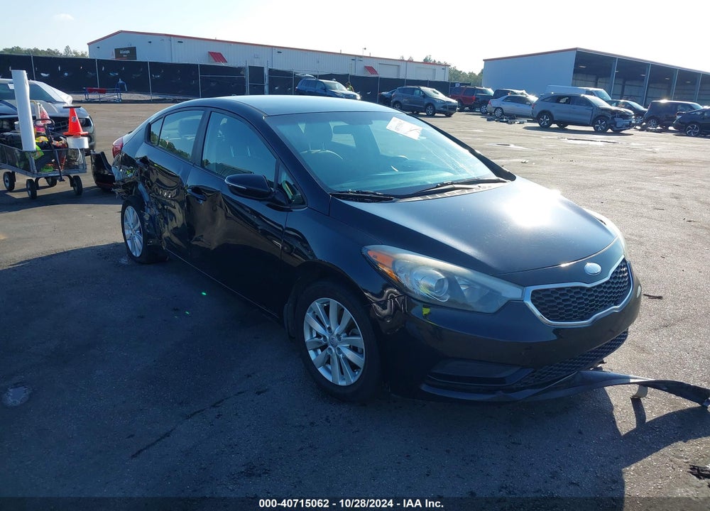 2014 KIA FORTE LX VIN: KNAFX4A67E5058324